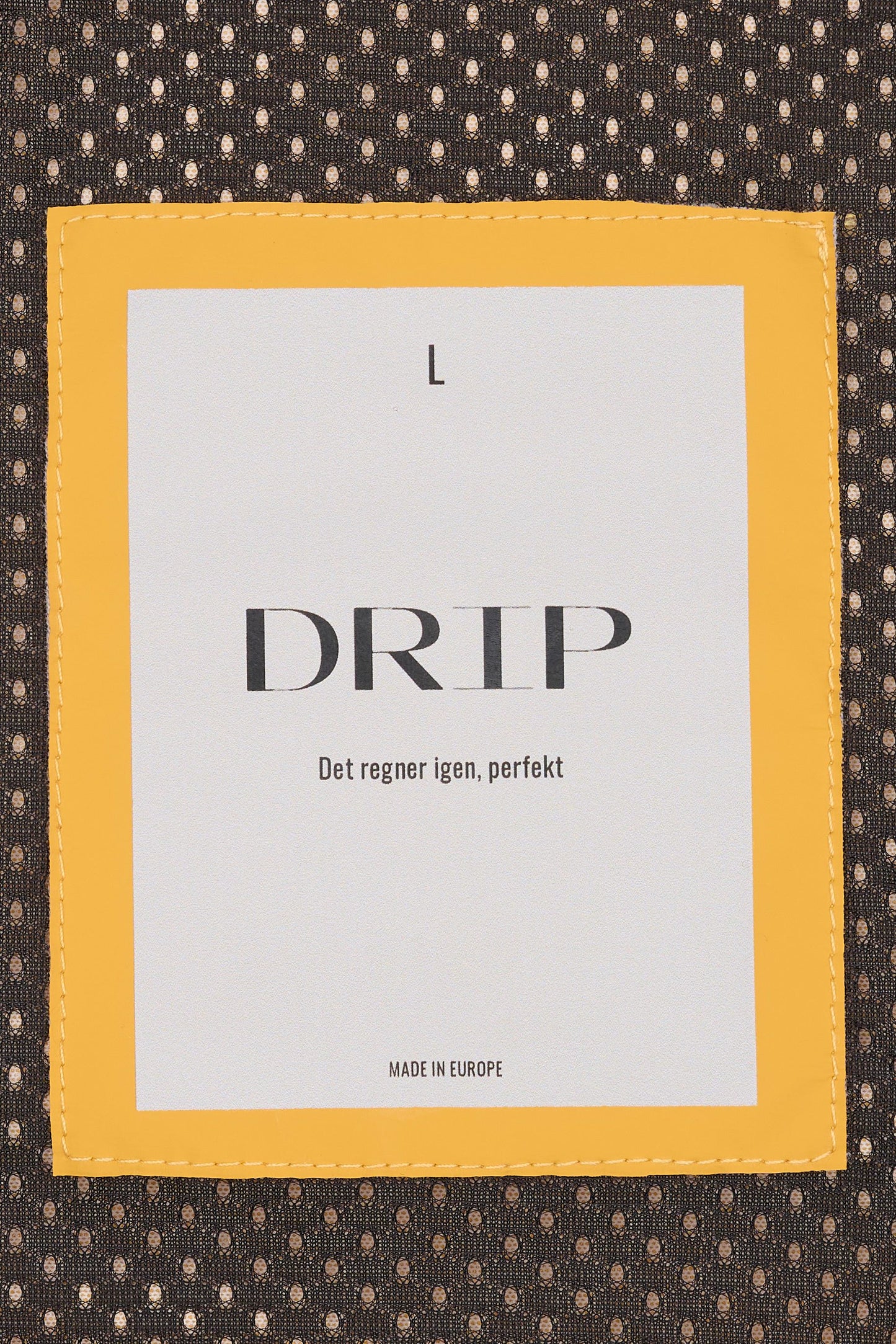DRIP Regnjakke (Orange)