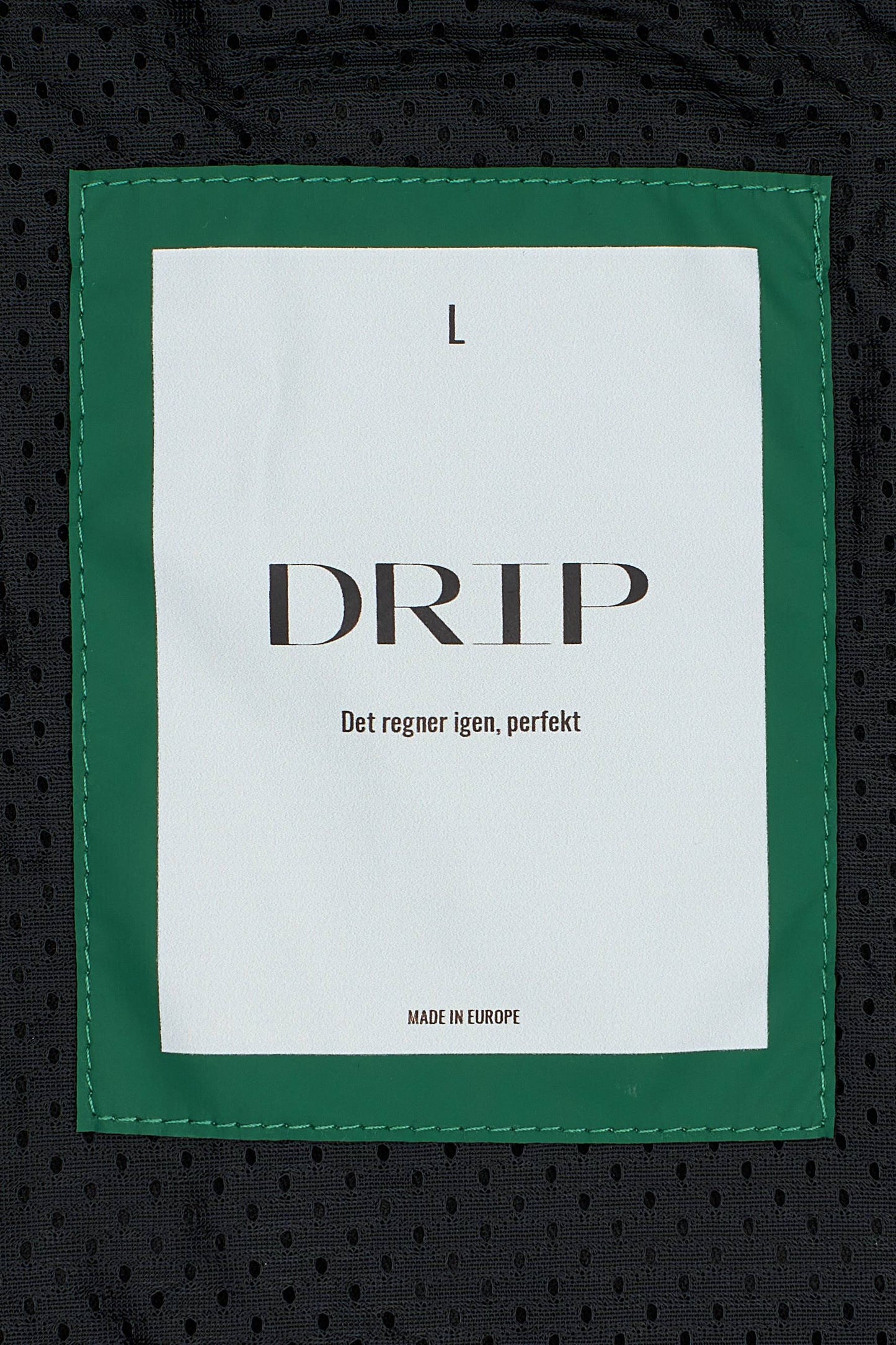 DRIP Regnjakke (Grøn)