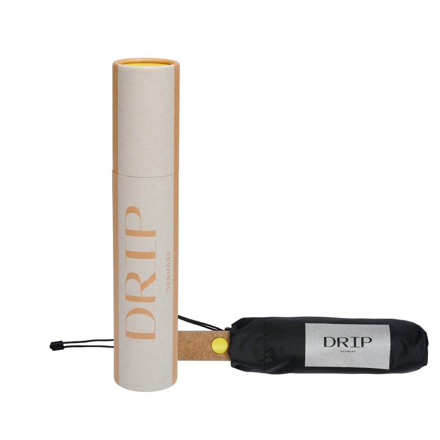 Sort paraply fra DRIP Denmark