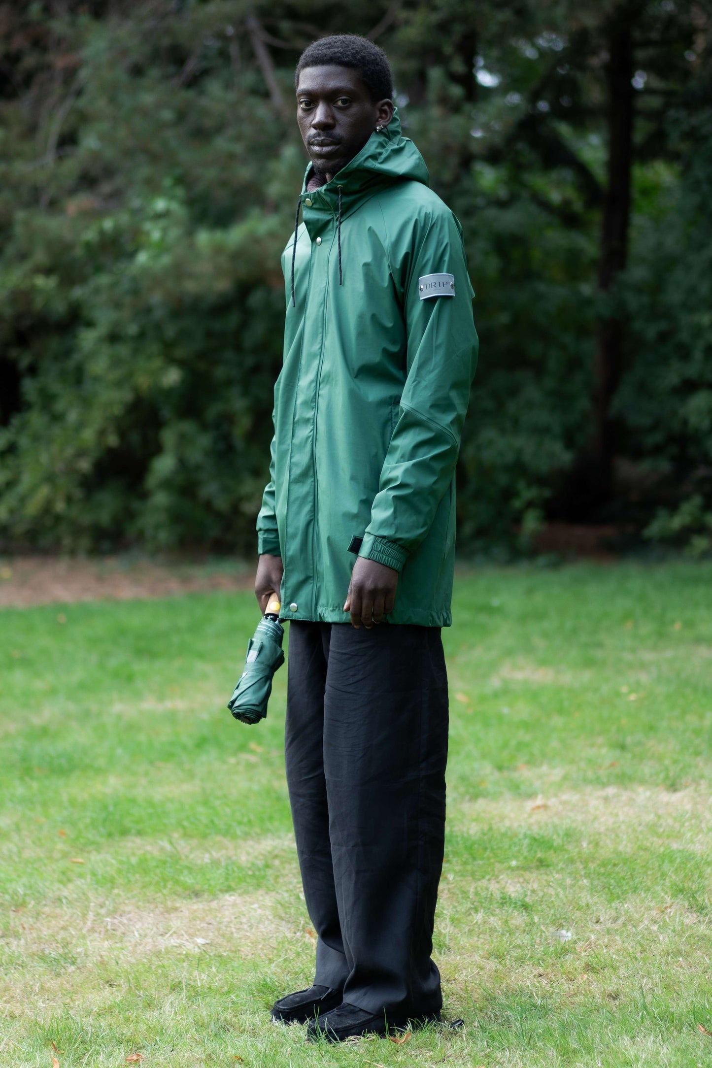 DRIP Regnjakke (Grøn)